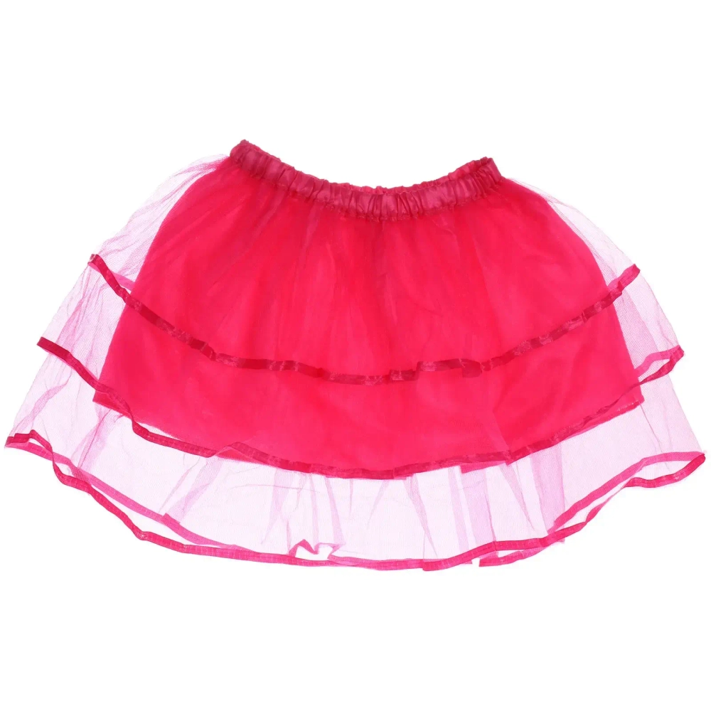 Карнавальный костюм «Волшебная сказка» (юбка, крылья, волшебная палочка, ободок), Фуксия