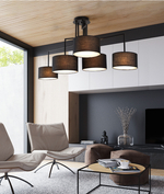 Ceiling design lamp  Noon 2 by Zeitraum (Black)