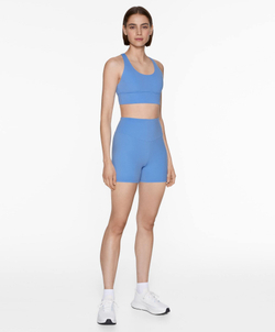 OYSHO Велосипедки Comfortlux с высокой посадкой длиной 10 см, синий