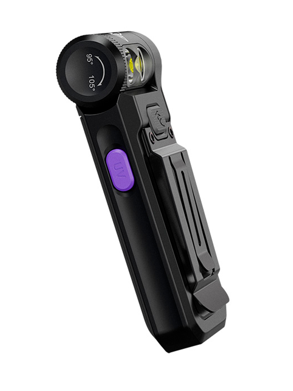 Фонарь ручной Fenix многофункциональный SW05R-UV с ультрафиолетовой подсветкой, черный