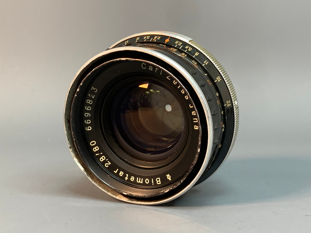 Biometar 2.8/80 налет внутри линзы