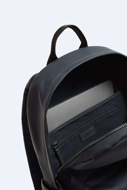 ZARA ПРОРЕЗИНЕННЫЙ РЮКЗАК, СИНИЙ