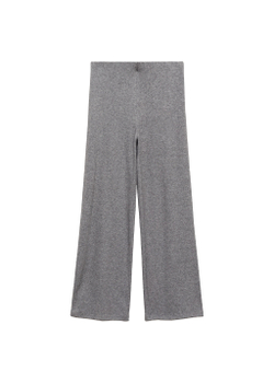 Прямые брюки из трикотажа