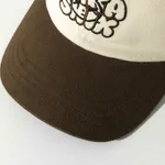 Кепка Ymkashix Logo Face бежевая/коричневая