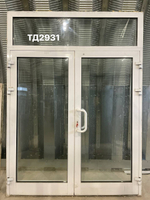 Дверь Алюминиевая Б/У 266(в) х 195(ш) Входная