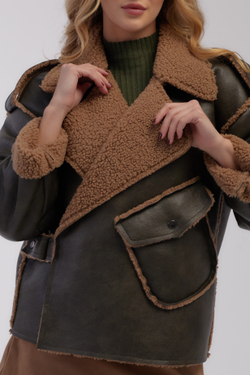 Куртка из экокожи CLOTHÉ