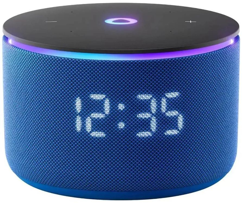 Умная колонка ЯНДЕКС Станция Мини 3 Про, 18Вт, с Алисой, синий Zigbee [yndx-00059blu]
