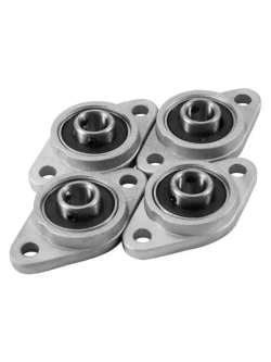 Опорный фланцевый подшипник KFL08 8мм, 4 штуки