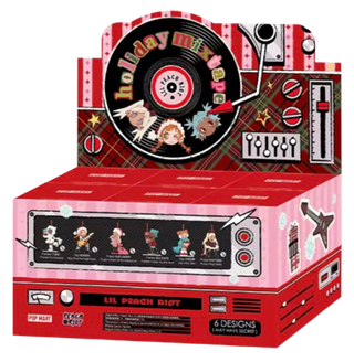 Рандомная фигурка Blind Box Pop Mart Lil Peach Riot Little Peach Holiday Suite Series Figurine
