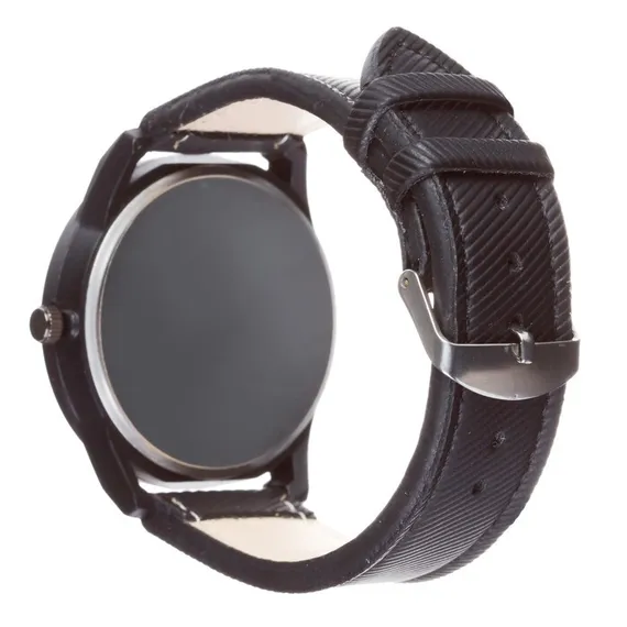 Часы наручные &quot;Копалес&quot;, черный ремешок, d=4.5 см