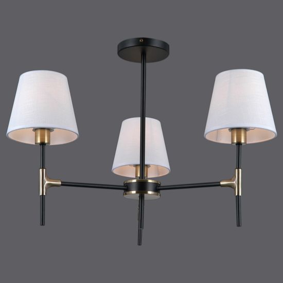 IL0185-3CSQ-24 BK AB CASTOR светильник потолочный