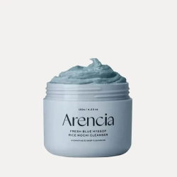 ARENCIA Пенка для глубокого очищения кожи Fresh Blue Hyssop Rice Mochi Cleanser (120 г)