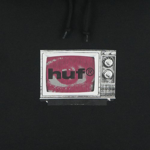 Толстовка мужская HUF Eye Witness артикул:PF00398 BLACK - купить в магазине Дайс