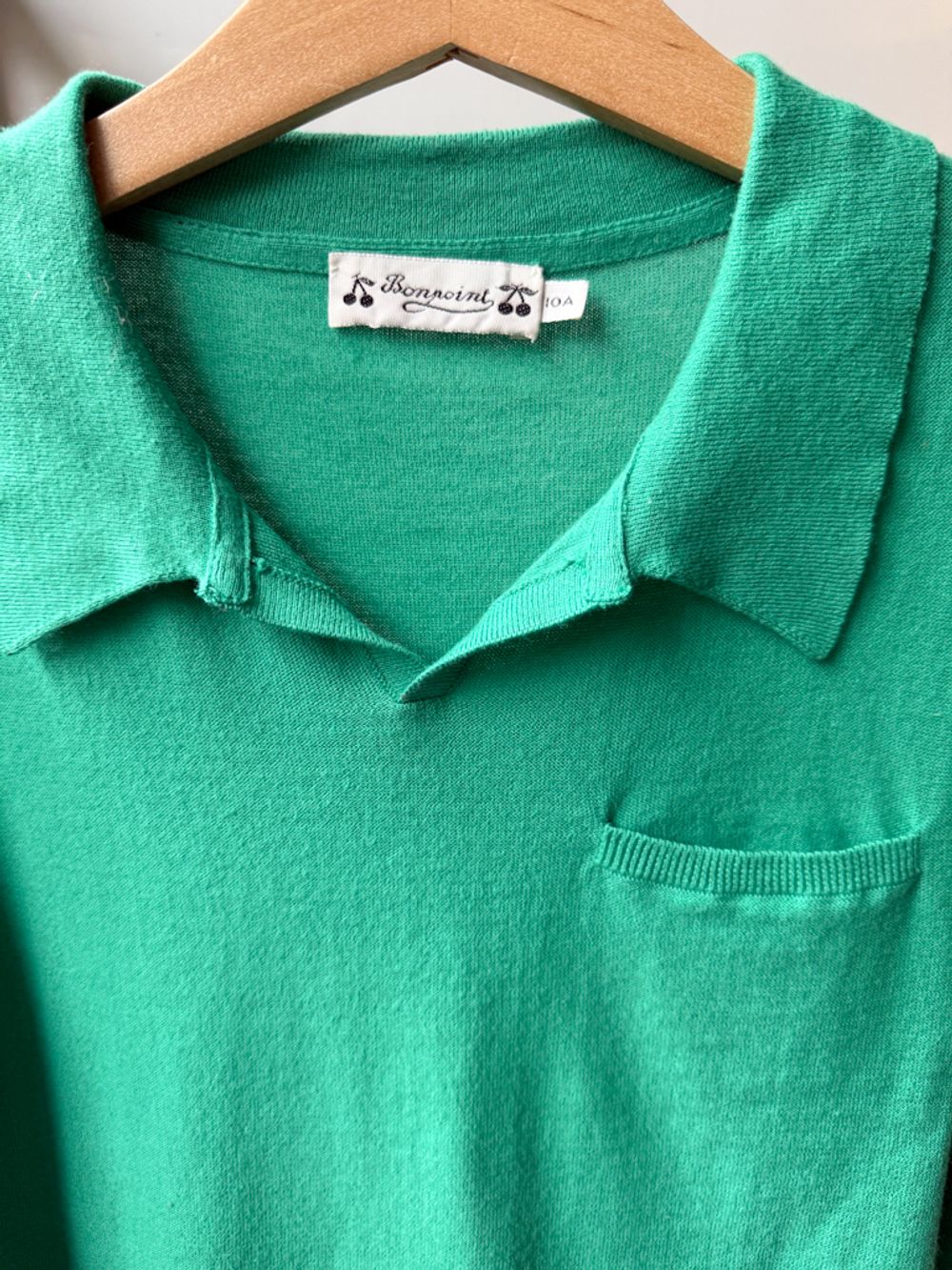 Хлопковое поло Bonpoint, 140