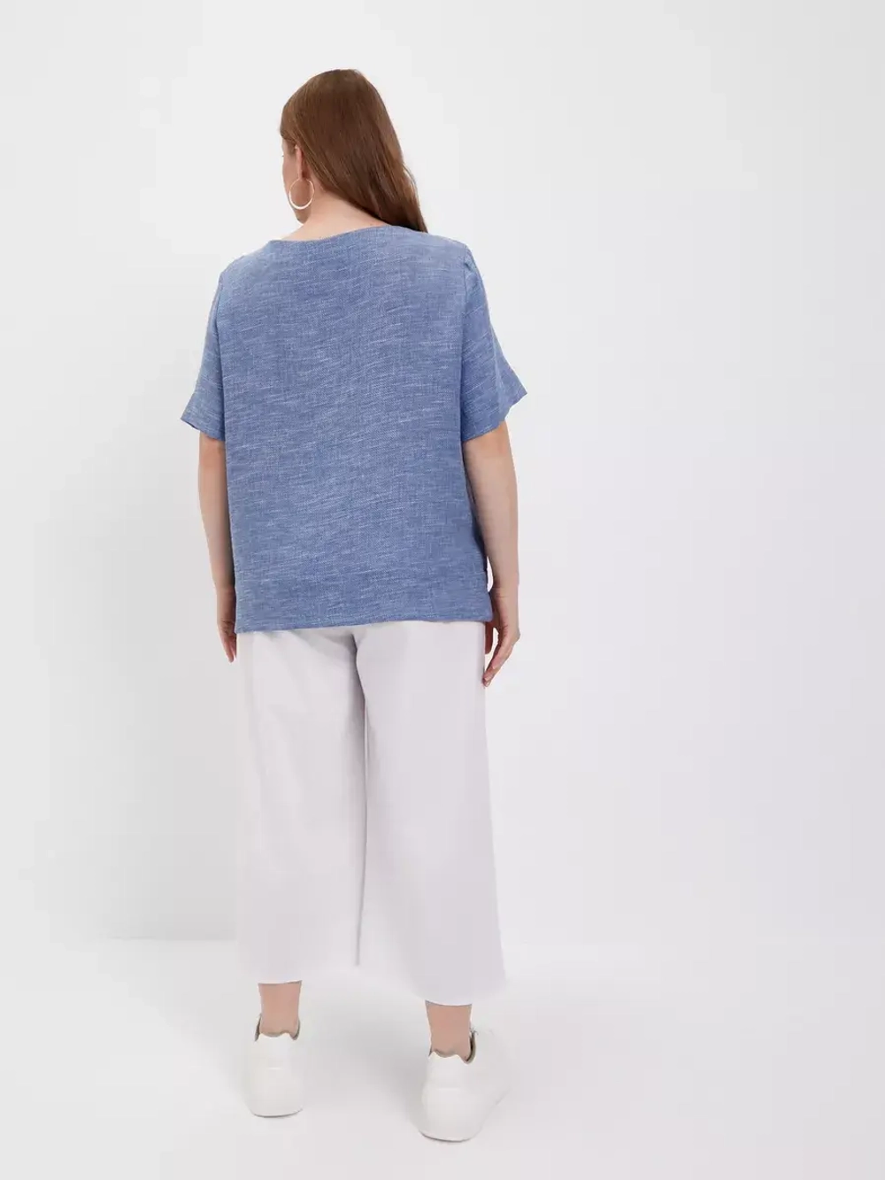 Блузка летняя широкая