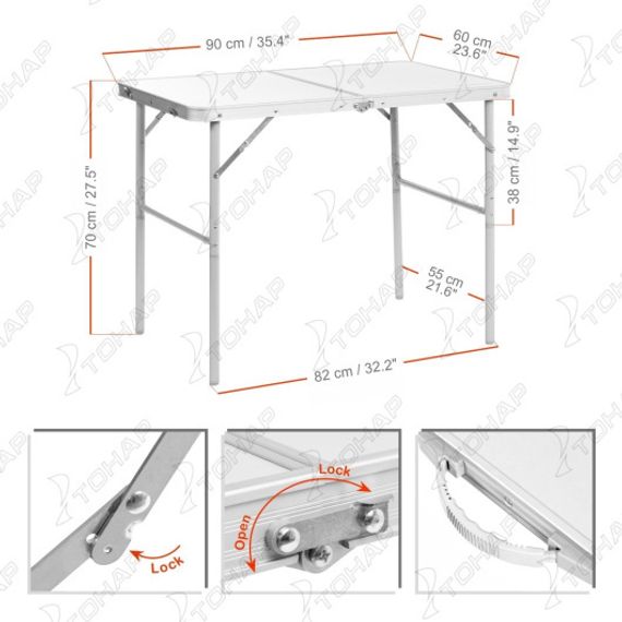 Стол NISUS Folding table (N-FT-435A)