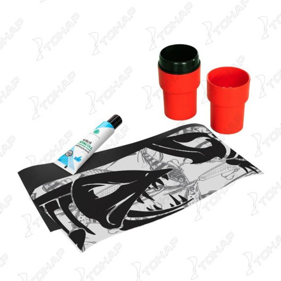 Лодка Тонар Алтай 320L принт Рыбы