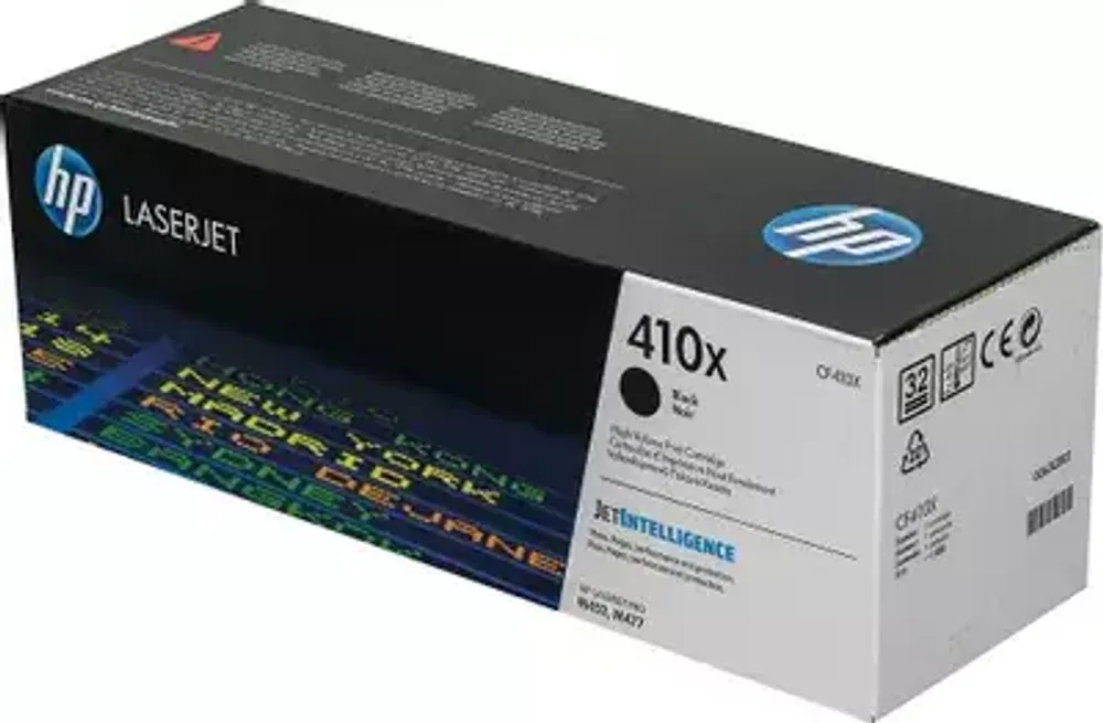 Картридж HP 410X, черный / 6500 страниц (CF410X)