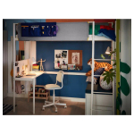 Столешница для кровати -  IKEA VITVAL/ВИТВАЛ ИКЕА, 95х45 см, белый