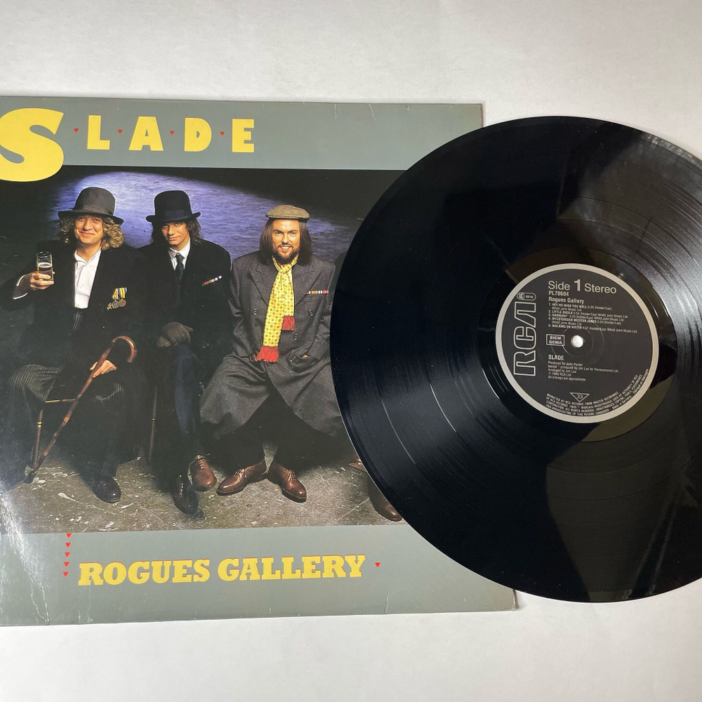Винтажная виниловая пластинка LP Slade Rogues Gallery (Germany 1985)