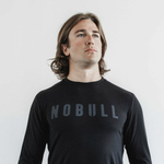 Черный лонгслив NOBULL