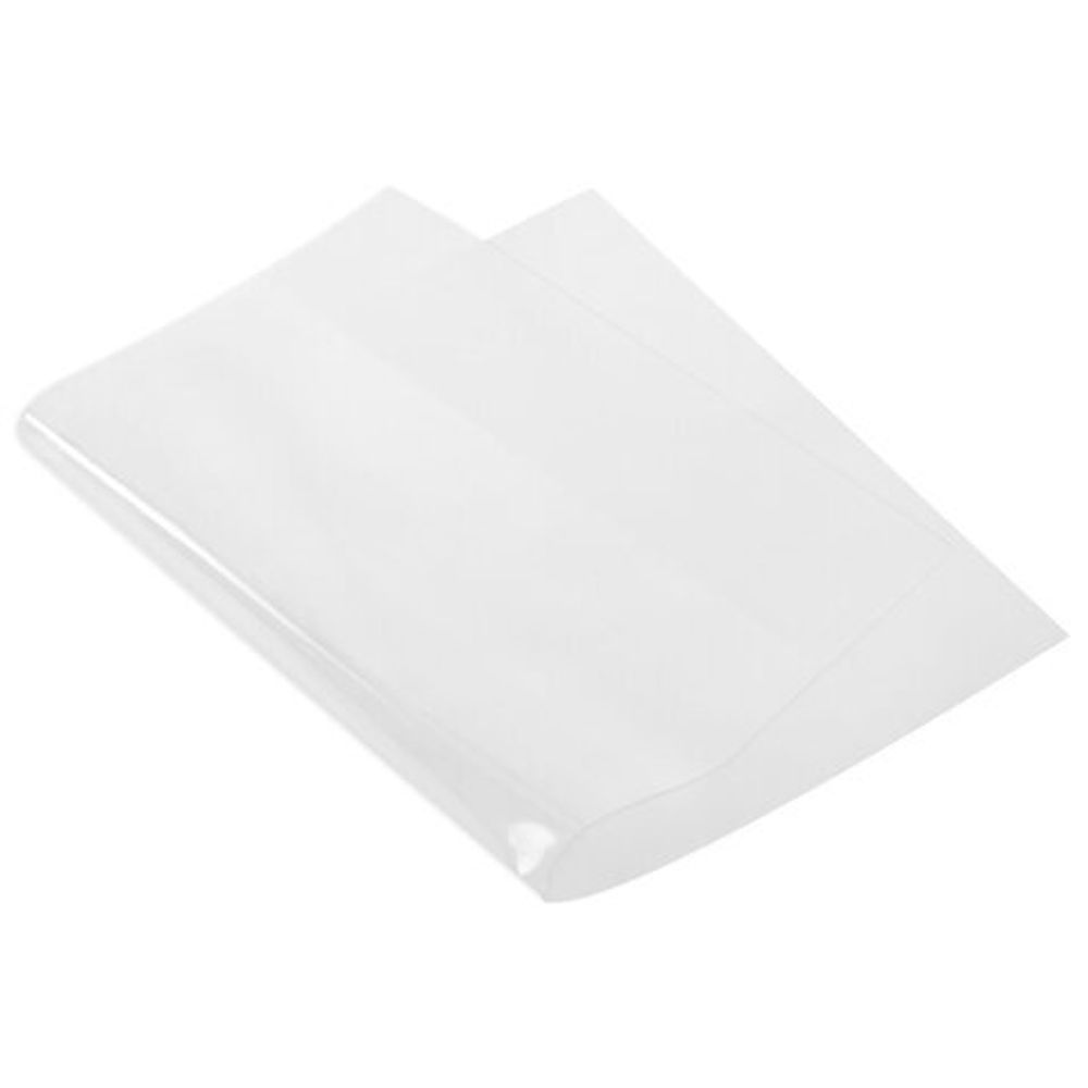 Обложки ПП для тетрадей и дневников, КОМПЛЕКТ 20 шт., 40 мкм, 210х350 мм, прозрачные, ЮНЛАНДИЯ, 273979