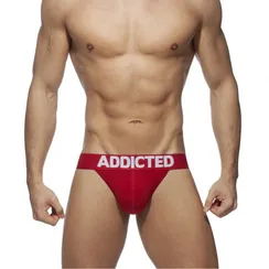 Мужские трусы джоки красные Addicted AD4011-8