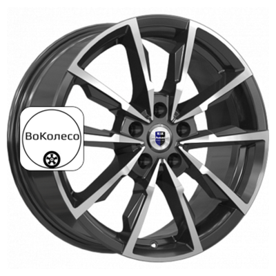 7,5x17/5x114,3 ET45 D67,1 Меренге (КС902) Алмаз черный K&K