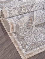 Ковер 03880C - GREY / BROWN - Прямоугольник - коллекция ARMINA размер 80*150 см