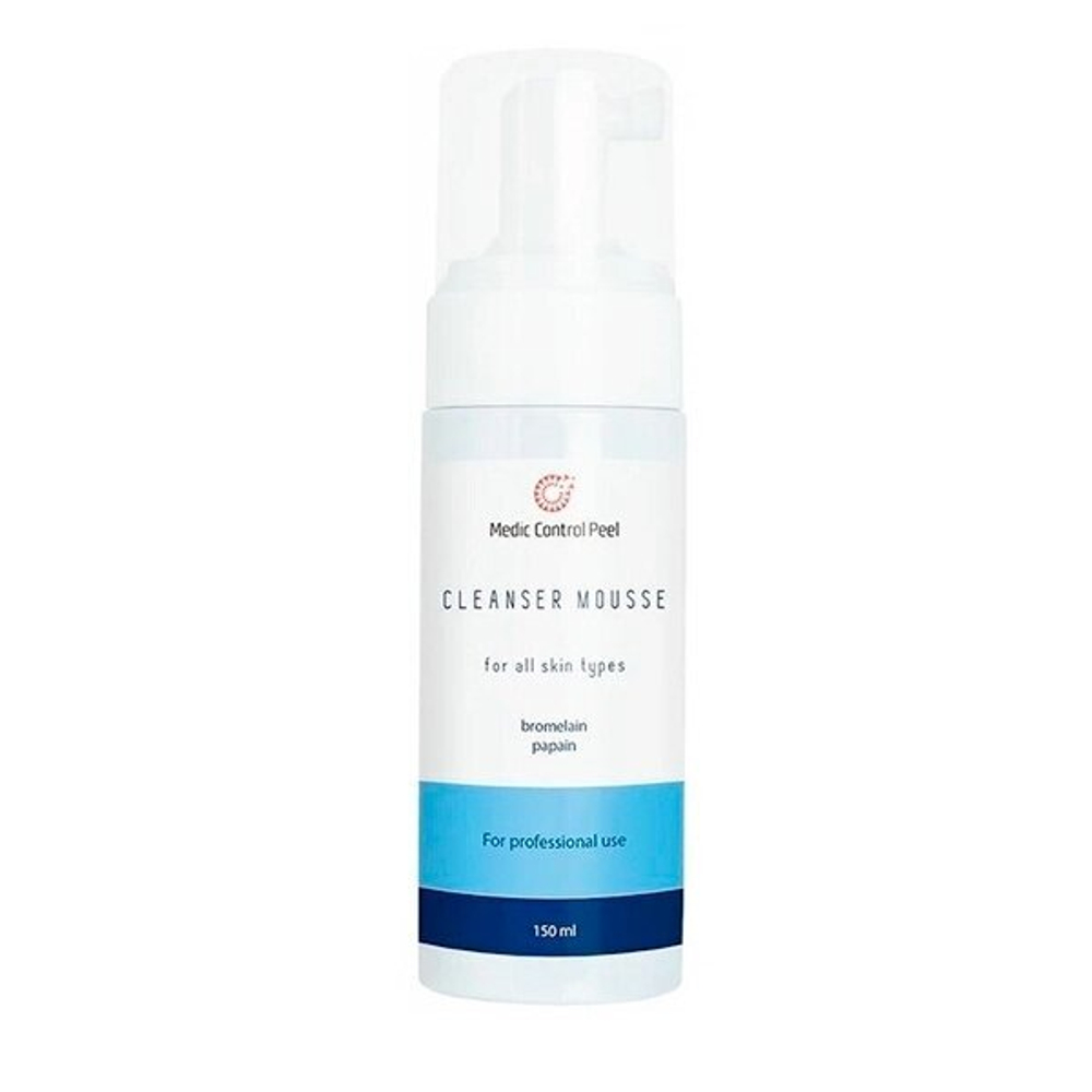 Очищающий мусс для лица Cleanser mousse 150мл  Medic Control Peel