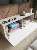 Тумба под телевизор подвесная, 110см.