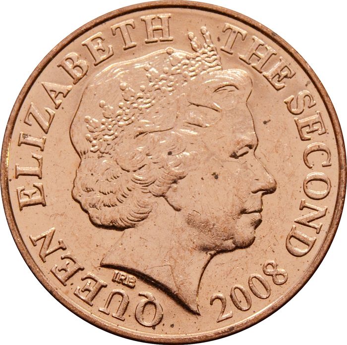 1 пенни 2008 Джерси