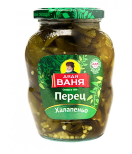ПЕРЕЦ ХАЛАПЕНЬО ДЯДЯ ВАНЯ 350ГР