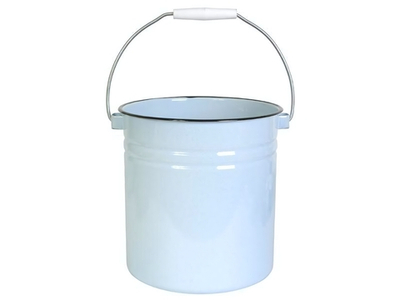 Ведро 12л цилиндр. без крышки без рисунка