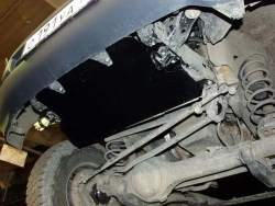 Защита рулевых тяг (2,5 мм, сталь) для Toyota Land Cruiser 100/105 1998-2007 (V = 4.2d; 4.5; 4.7) (устанавливается совместно с 24.0530) Sheriff.24.0580