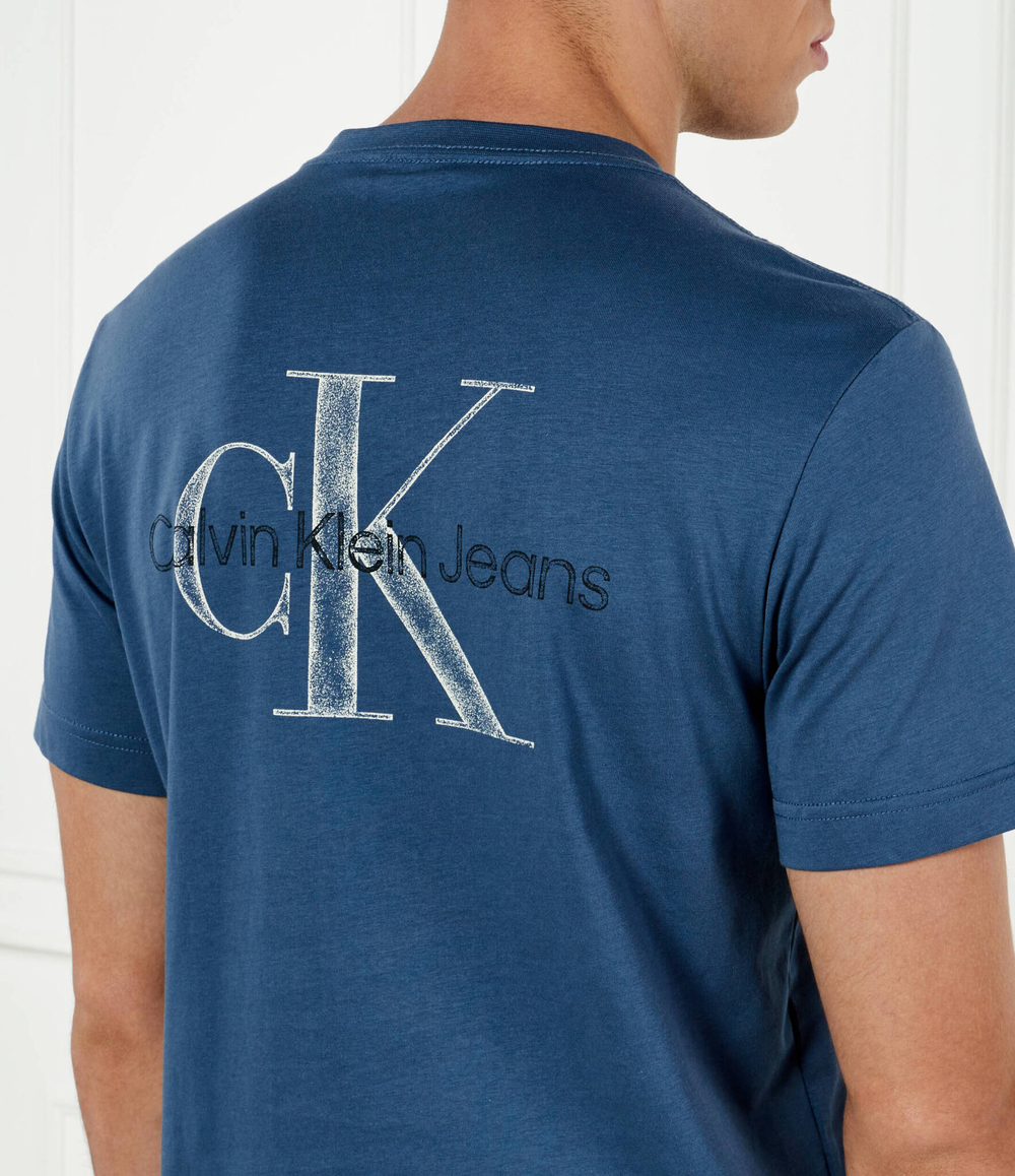Футболка CALVIN KLEIN JEANS - голубой(J30J326866)
