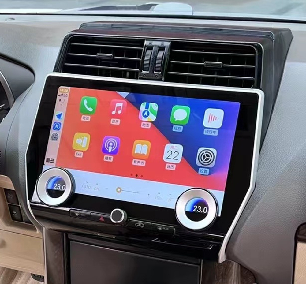 Магнитола Toyota Land Cruiser Prado 150 2014-2023 - Carmedia ZF-3006-Q6 Android 11, 8ГБ+128ГБ, SIM-слот