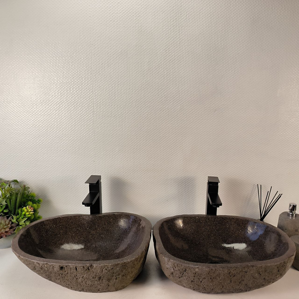 Раковина из речного камня ПАРА! RS-65358 49*39*15 0865