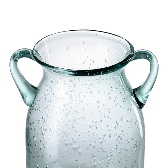 Ваза для цветов flowi, 25 см, голубая