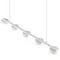 8265/5 COMFI LN26 234 металл, белый Светильник подвесной GX53 LED 5*7W 220V TORINA