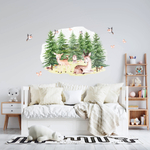 Стикеры ЛЕСНАЯ ПОЛЯНКА