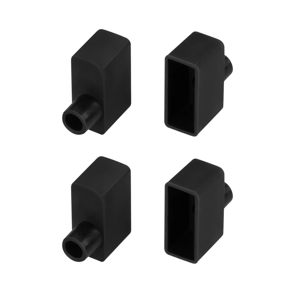 Заглушка WPH-FLEX-0616-SIDE BLACK с отверстием (Arlight, Силикон) 045880