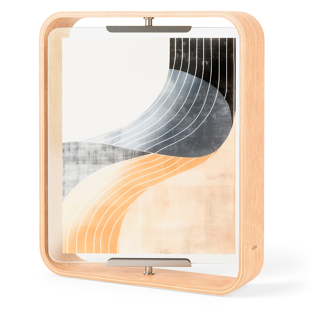 Фоторамка двухсторонняя bellwood, 26х31 см, натуральное дерево