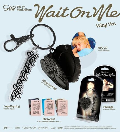 Альбом KAI - WAIT ON ME 4th Mini Album WING Version