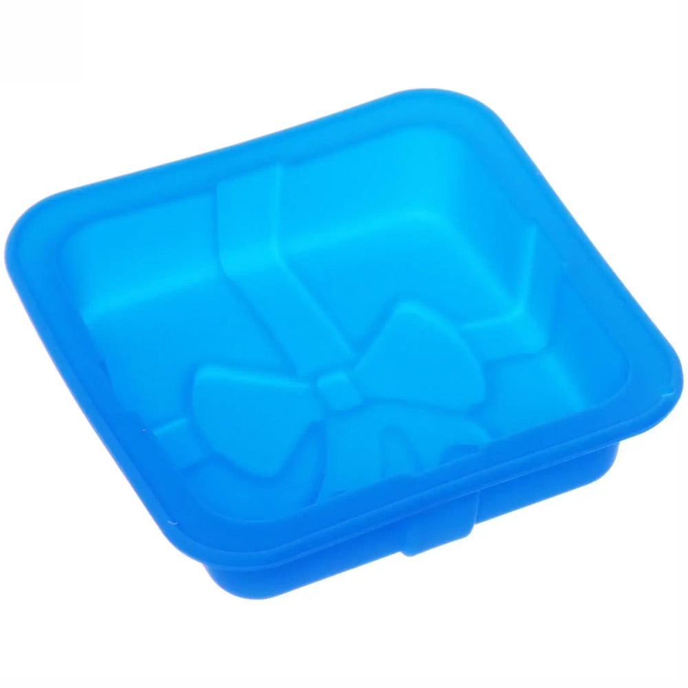 Форма силиконовая «Подарок» 12,5*12,5см