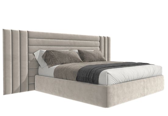 Кровать Совиньон с широким изголовьем