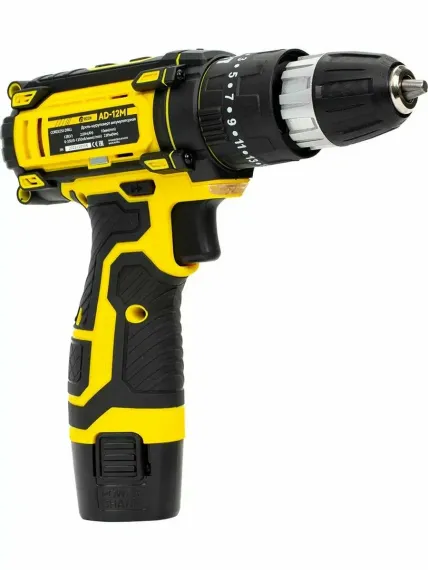 Аккумуляторная дрель-шуруповерт "EDON" AD-12M