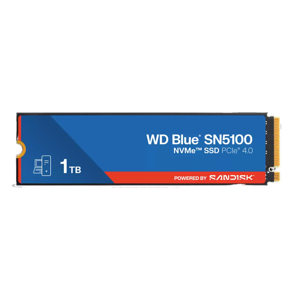 Твердотельный накопитель SSD WD Blue SN5100 WDS100T5B0E