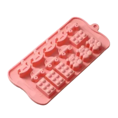 Форма для льда и кондитерских украшений Доляна «Детские игрушки», 21×11 см, 15 ячеек