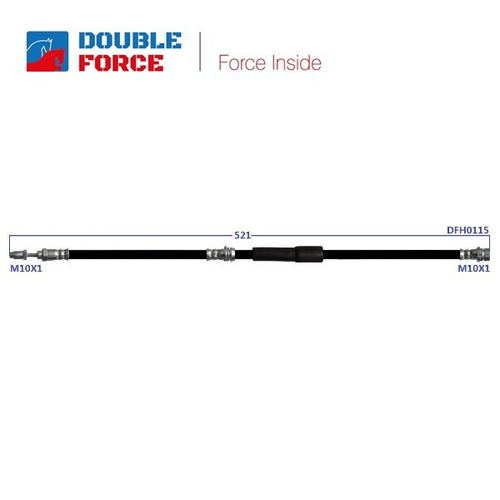 Шланг тормозной Double Force DFH0115